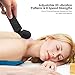 BAIHCAO Powerful Vibrate Handheld Wand Personal Massager,Whisper Quiet,Waterproof,Wireless Therapeutic,Rechargeable,Multi Speed 20 Vibrating Patterns for Neck Shoulder Back Body Massage-Black