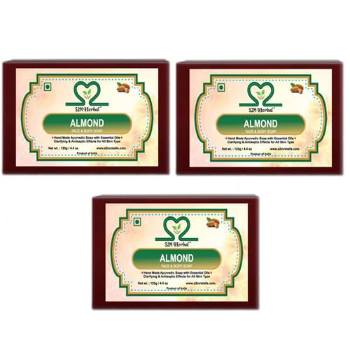 Image of Almond Soap (3 x 125 g)
