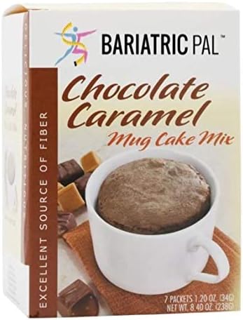BariatricPal High Protein Mug Cake Mix - Chocolate Caramel (1-Pack)