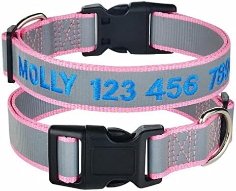 custom reflective dog collars