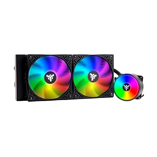 Itek refrigeración CPU líquida EVOLIQ 240 Rainbow – 240 mm, SKT Universal, PWM