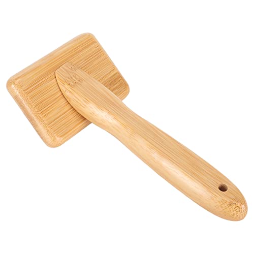 Pente Macrame Slicker, escova para cuidar de cães, escova profissional para rabiscos, fácil de pendu