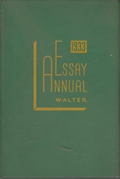 Hardcover 1933 Essay Annual Book