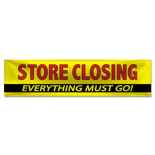 wall26 Store Closing Everything Must GO Banner Advertising Banner