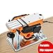 Portable Wood Planer with Flip Support Electric Planing Tool for DIY Woodworking, Furniture Repair & Craft Projects Guide Table for Home Use
