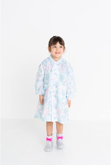 Amazon キッズレインコート 女の子 100cm ユニコーンブルー ノーブランド品 傘 レインウェア 通販