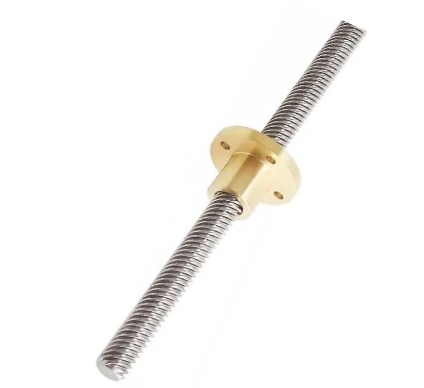 Vis SUS T12 10mm for Kit d'écrou de broche trapézoïdale d'imprimante(600mm)