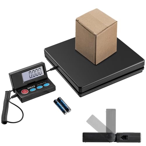 BAKAJI Bilancia Digitale 50 kg con Display LCD