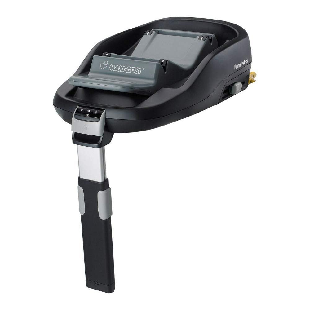 Maxi-Cosi FamilyFix Isofix-Basisstation, Gruppe 0+/1 (0-18 kg), geeignet für Babyschale Maxi-Cosi CabrioFix, Pebble und Gruppe 1 Kindersitz Pearl, nutzbar ab 0 Monate - 4 Jahre, schwarz