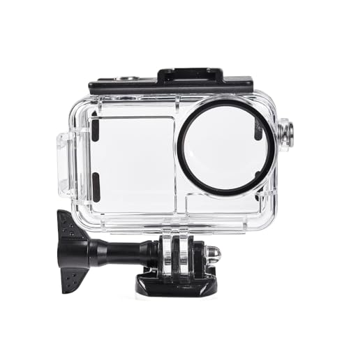 NovelGoal Action 4 Waterproof Case for OSMO Action4 Sports Camera Dive Case Underwater 60M Diving Housing Protective Shell