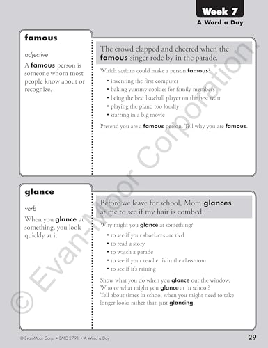 A Word a Day, Grade 1 Teacher Edition - Image 3