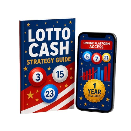 Lotto Cash Lottery Strategy Guide: Complete System with Workbook & Number Analysis Platform for...