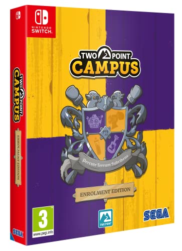 Two Point Campus Switch jeu de gestion simulation de campus universitaire Enrolment