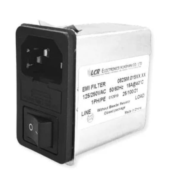 082SM.01000.00, AC Power Entry Modules 10A 50/60Hz Medical