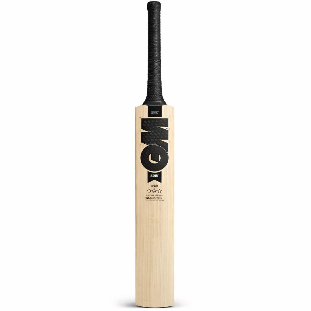 SAG English Willow Cricket Bat, Professional, Natural Wood, Size 6, Leather Handle, Wide Edges 40-45 MM, with Free Bat Cover-image-7