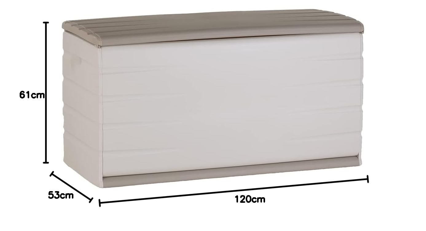Plastiken Space Save Truhe, Kunststoff, 60 x 61 x 53 cm