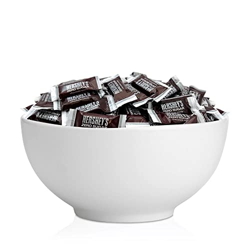 Crazyoutlet Hershey's Zero Sugar Milk Chocolate Candy Bars, Bulk Pack 2 Pounds #TOP6