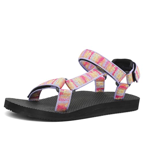 Image of Women's Original Sandals Comfortable Quick-Drying Casual Sport Sandal Walking Hiking Water Sandals With Arch Support 2025