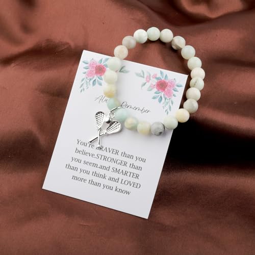 WSNANG Lacrosse Charm Bracelet - Inspirational Gifts for Lacrosse Team & Players2