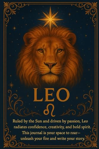 Leo Zodiac Notebook: For Fierce Thoughts