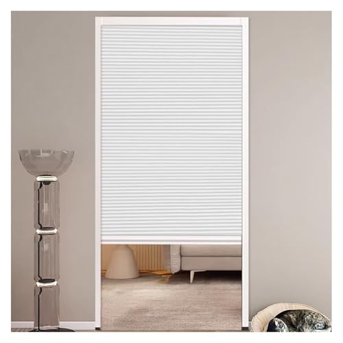 Porta pieghevole a fisarmonica a nido d'ape senza trapano, 178-203 cm, divisorio scorrevole per armadio, camera da letto, cucina, soggiorno, porta divisoria interna salvaspazio