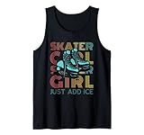 Photo Gallery retro skater ragazza vintage ice figure pattinaggio sport invernali canotta Photo Gallery retro skater ragazza vintage ice figure pattinaggio sport invernali canotta