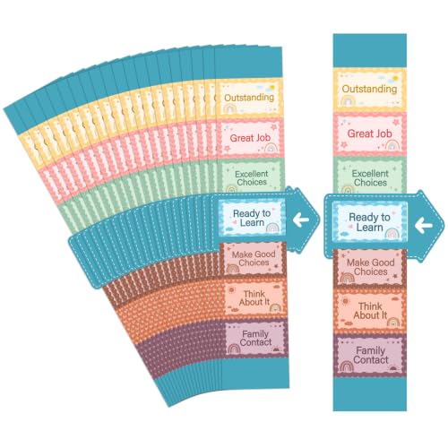 Mini rastreadores de comportamiento del estudiante con gráficos visuales para autogestión de conductas