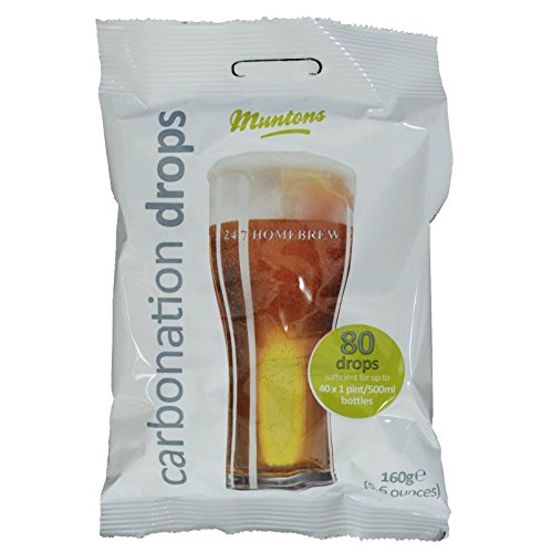3X Muntons Carbonation Drops 80 160g Sugar Tablets for Priming Beer & Cider