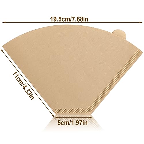 Compare XINRUI 200 PCS 4 Cone Coffee Filter for Ninja Dual Brew Coffee