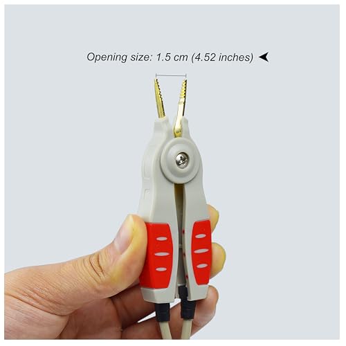 Image of ZIBOO LCR-03 LCR Meter Test Leads BNC Male Plug 4-Wire Kelvin Compatible with Keithley /Tektronix /HP /Agilent /Anritsu /Ericsson LCR Meter Benchtop Tester,Capacitance Meter,Benchtop Inductance Meter