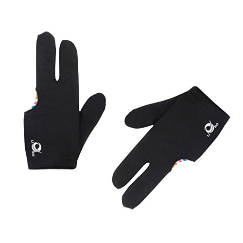  Sharplace Lot de 2pcs 3 Doigts Gant de Billard...
