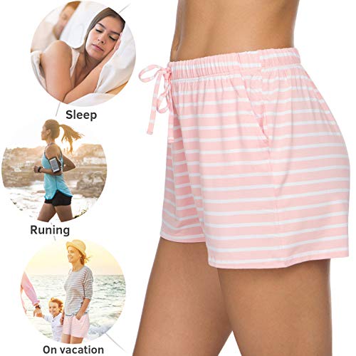 Image of Orrpally Pajama Shorts Womens Lounge Short Sleep Shorts Pajama Bottoms