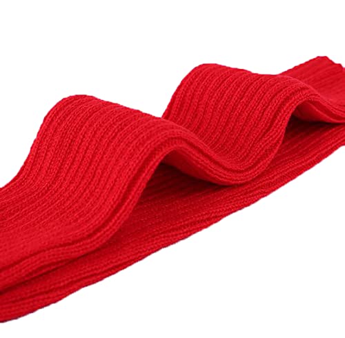 Image of Warm Woolen Socks For Women Solid Leg Covers Socks For Autumn And Winter Knitting