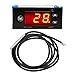 Digital Temperature Controller, Adjustable Heating Cooling Thermostat, EW-181H Temperature Control Meter Regulator -45â„ƒ~80â„ƒ