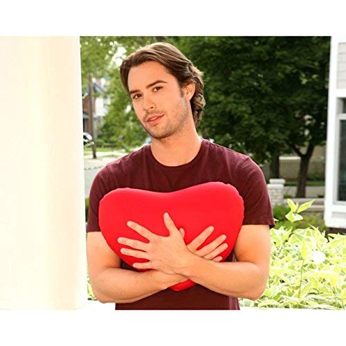 Amazon.com: Deluxe Comfort Microbead Heart Shaped Pillow - Soft