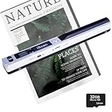 Facile à utiliser : scannez en quelques secondes : appuyez et maintenez la touche « Scan » pendant 2 secondes pour allumer l'appareil, puis appuyez sur « Scan » et le voyant vert s'allume. Le scanner se déplace pour scanner le document jusqu'à ce que le voyant vert s'éteigne automatiquement (ou appuyez sur la touche « Scan » et le voyant vert s'éteint). Le nombre affiché sur l'écran augmente de 1, indiquant que le scan est terminé. Notre scanner portable ne nécessite aucune compétence technique, parfait pour les étudiants, les professionnels et les personnes âgées.