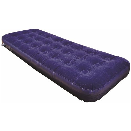 Highlander Outdoor Sleepeezee Single Bed, Blue