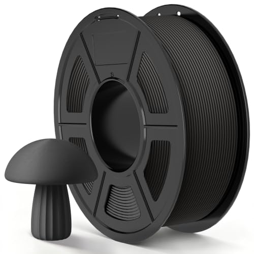 TECBEARS Black Matte PLA Filament for High Speed 50-600mm/s Printing