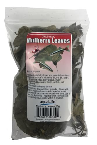 AquaLife Mulberry Leaves, 15 grams