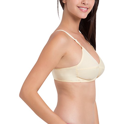 Image of SOUMINIE Women's Cotton Non-Padded Bra | Non-Wired Everyday Bra| Pack of 1 |