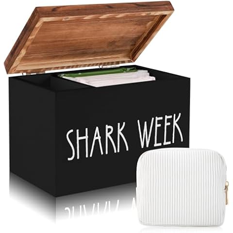 BORAENDEY Bathroom Tampon Storage Container Cover
