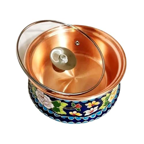 Pequeña Olla de Cobre para Inducción para Hogar miniatura 1