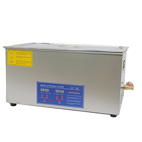 22L Stainless Steel Ultrasonic Cleaner JPS-80A Digital Control LCD NC Heating with Basket
