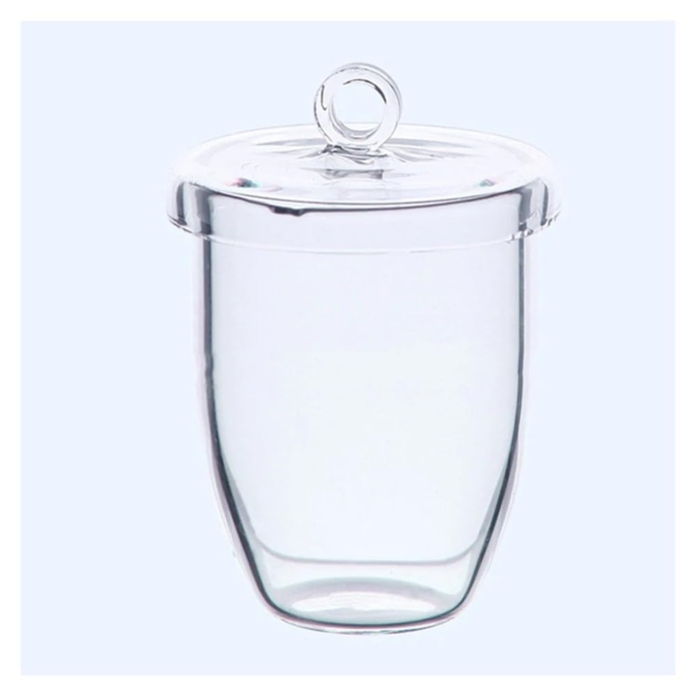 Laborgeräte und -ausrüstung 1 stücke Tiegel Labor Quarzglas Mit Abdeckung Hohe Reinheit Und Hohe Temperatur Widerstand 10/20/30/50/100/150/200/250/300ml(200ml)