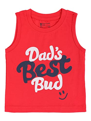 Image of BODYCARE Kids Inafant Boys Round Neck Full Sleeve 100% Cotton Soft Breathable Fabric T-Shirt | Skin Friendly Regular Fit | Comfortable & Durable | Pack of 1 | Assorted | Age 6-12 Months
