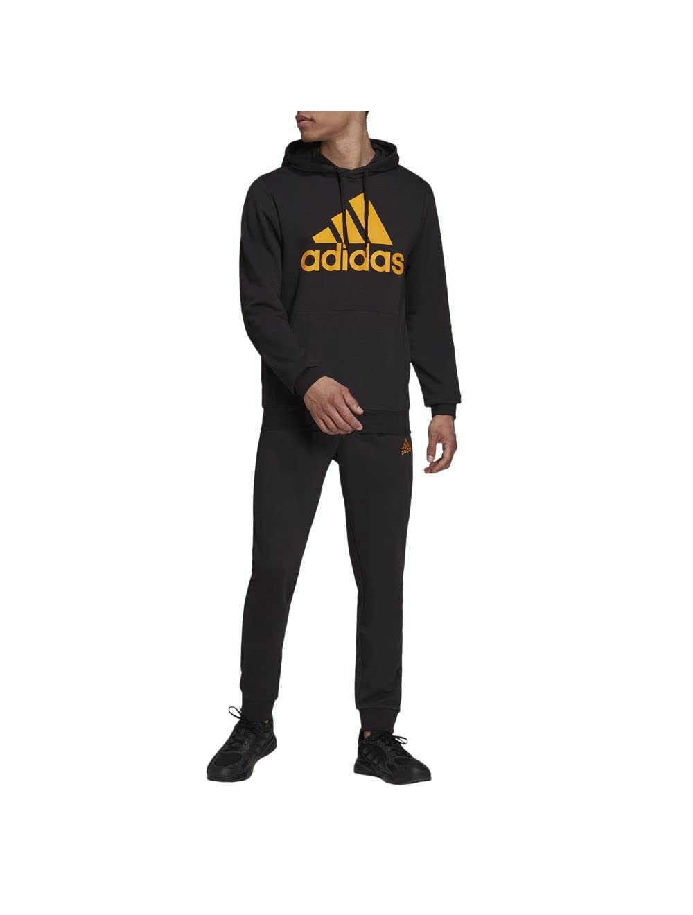 adidas Tuta da Uomo Big Logo French Terry Verde Codice JI8869
