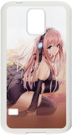 Samsung Galaxy S5 Cell Phone Case White Am08 Pink Hair Girl Anime Illust Art Sexy Isu5570 Amazon Co Uk Electronics Photo