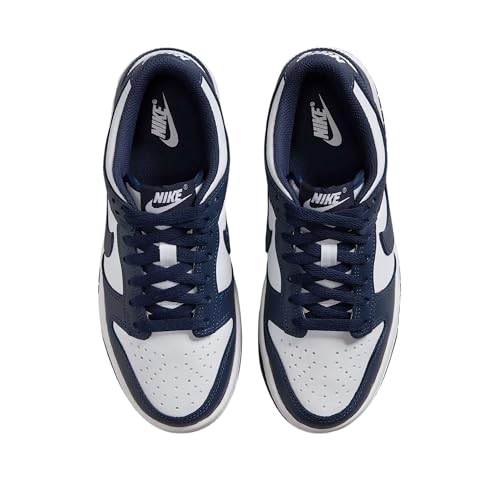 White Midnight Navy Nike GS Dunk Low3