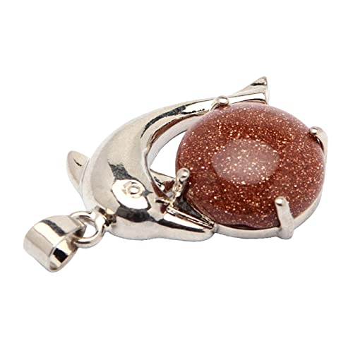 Aosekaa Colar com pingente elegante ornamento joias presentes, chaveiro faça você mesmo joias acessó