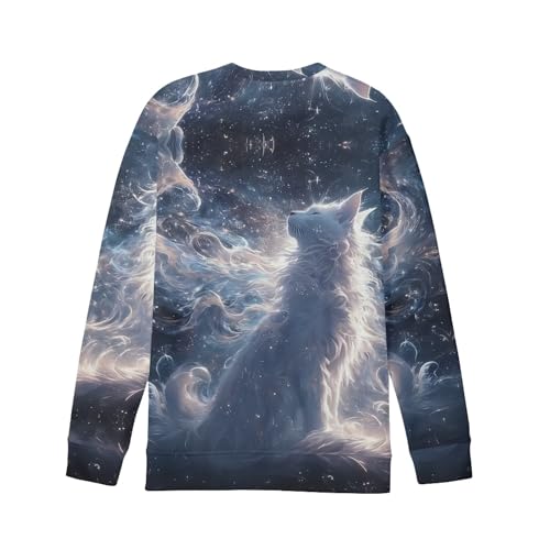 Cool Sweatshirt for Boys Winter Graphic Crewneck Sweatshirts Soft Comfy Casual Long Sleeve Fall Thick Pullover Top2